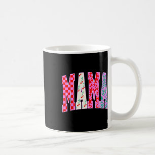 Mama Trendy Chequered Cherries Bow Halloween Famil Coffee Mug