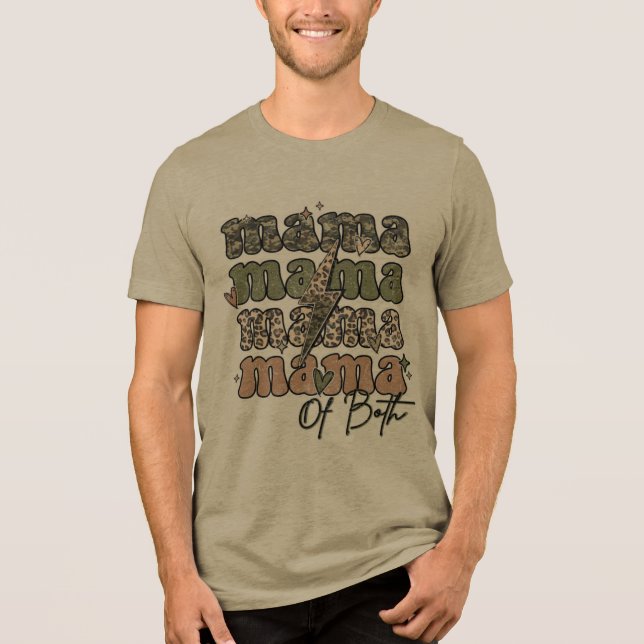Mama  Tri-Blend shirt (Front)