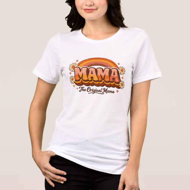 Mama Tri-Blend Shirt (Front)