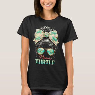 Mama Turtle Shirt Sea Life Summer Ocean Mom Gift