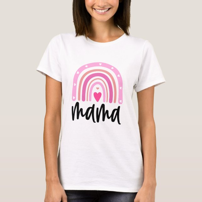 Mama Typography T-Shirt (Front)