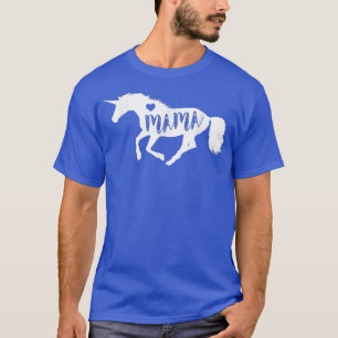 Mama Unicorn Horse Equine Cute Mothers Day Gift T-Shirt