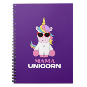 Mama Unicorn Magic Squad Notebook