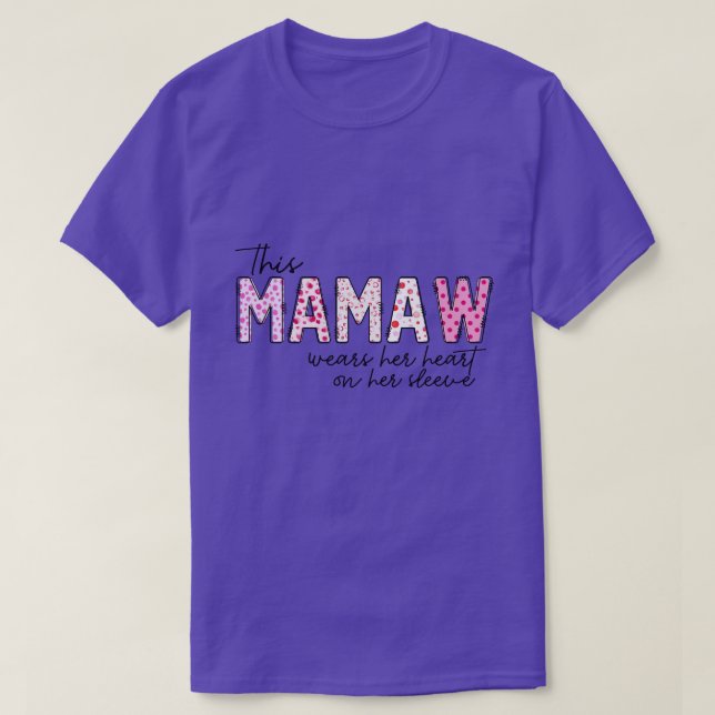 Mama Valentines Day 13 T-Shirt (Design Front)