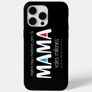 Mama vales millones iPhone 15 pro max case