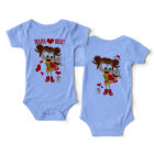 Mama Voli Bebu - Bodici - Beli