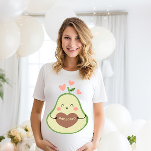 Mamacado Avocado Gender Neutral Mom to be T-Shirt
