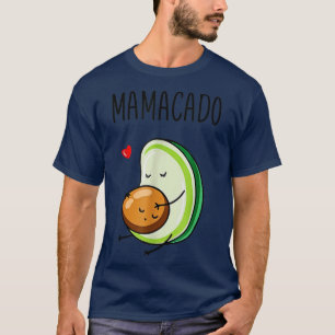 Mamacado Avocado Pregnant Mom Pregnancy Avo 703  T-Shirt