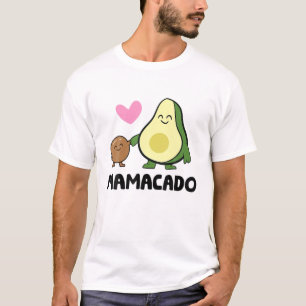 Mamacado Avocado Pregnant Mom Pregnancy Avo Announ T-Shirt