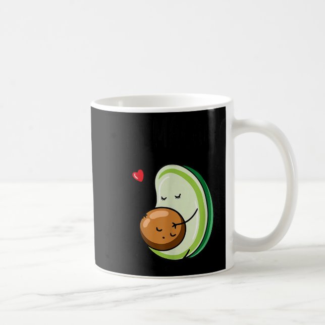Mamacado Avocado Pregnant Mom Pregnancy Avo  Coffee Mug (Right)