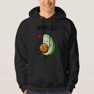 Mamacado Avocado Pregnant Mom Pregnancy Avo Hoodie