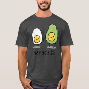 Mamacado Avocado Pyjamas Women Pregnant Mom Pregna T-Shirt