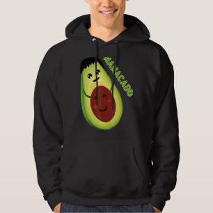 Mamacado Cute Avocado Pregnant Mom 1 Hoodie