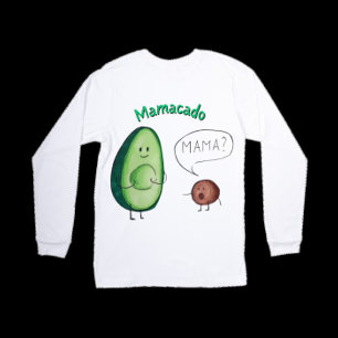 Mamacado Funny Avocado Mom Design – Cute Pun Gift T-Shirt