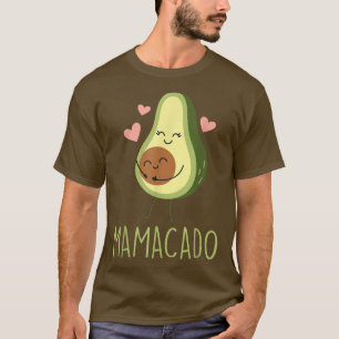 Mamacado Funny Avocado Mom Gifts for Pregnancy Ann T-Shirt
