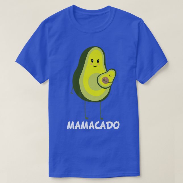 Mamacado Mom Funny Pregnancy for Women tee Pregnan (Design Front)
