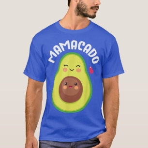 Mamacado Pregnant Avocado Pregnancy Announcement G T-Shirt
