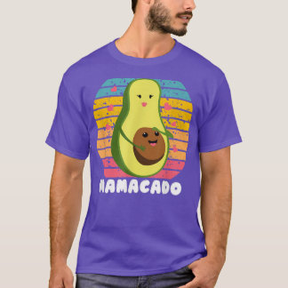 Mamacado, Womens Avocado For Girls, Cute Mom, Baby T-Shirt
