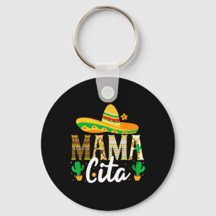 Mamacita Cinco De Mayo 5 De Mayo Cactus Fiesta Mot Keychain