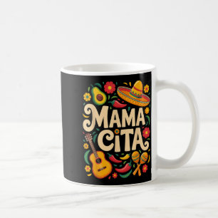 Mamacita cinco de mayo fiesta maracas sombrero fun coffee mug