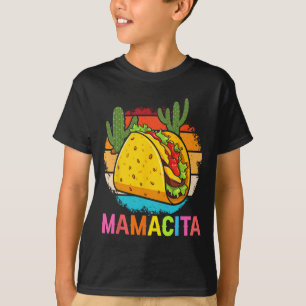 Mamacita Funny Taco Cactus Cinco De Mayo Fiesta Ou T-Shirt