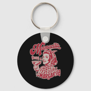 Mamacita Needs A Double Margarita Funny Cinco De M Keychain