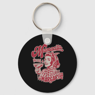 Mamacita Needs A Double Margarita Funny Cinco De M Keychain