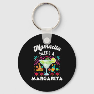 Mamacita Needs A Margarita - Cinco De Mayo - Funny Keychain