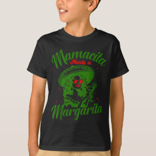 Mamacita Needs A Margarita Cinco De Mayo Funny Wom T-Shirt