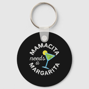 Mamacita Needs A Margarita Shirt Men Women Cinco D Keychain