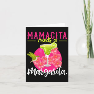 Mamacita Needs A Margarita Shirt Women Cinco De Ma Card