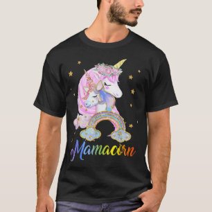 MamaCorn Mom Funny Unicorn Mother's Day Gift T-Shirt