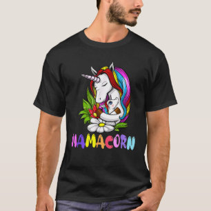 Mamacorn Unicorn Autism Costume Mom Mother's Day T-Shirt