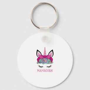 Mamacorn Unicorn Mama Cute Birthday Mothers Day Gi Keychain