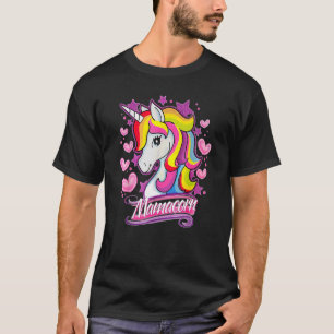 Mamacorn Unicorn Mom Baby Mother's Day For Women T-Shirt