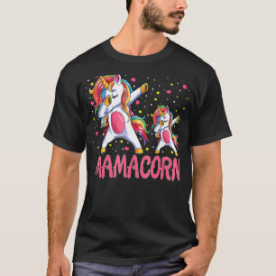 Mamacorn Unicorn Mom Baby Mother's Day T-Shirt