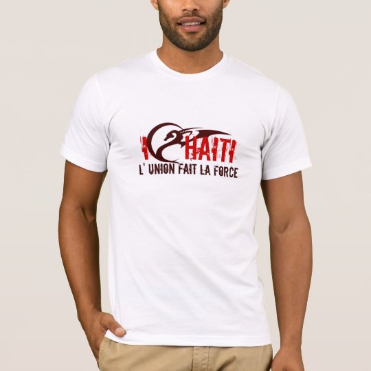 mamajuana red logo copy, I HAITI, L' UNION ... T-Shirt