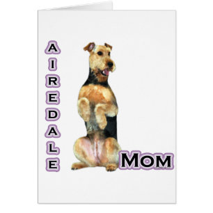 Maman 4 d'Airedale Terrier