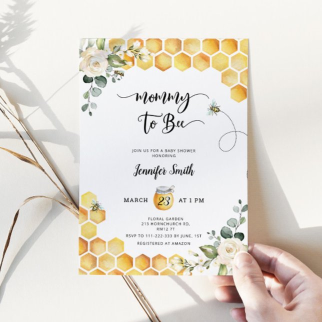 Maman à être baby shower invitation (Créateur téléchargé)