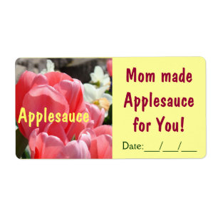 Maman a fait de la compote de pommes pour vous ! É