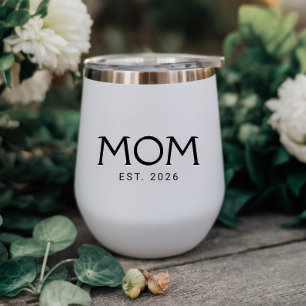 Maman a fondé Nouveau Cadeau pour Maman Blanc Noir