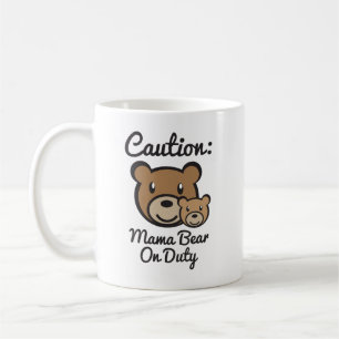 Maman Bear - noircissez la tasse combinée de 11