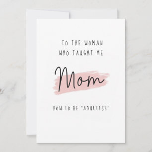 Maman Blagues humoristiques Citer drôle Carte de l