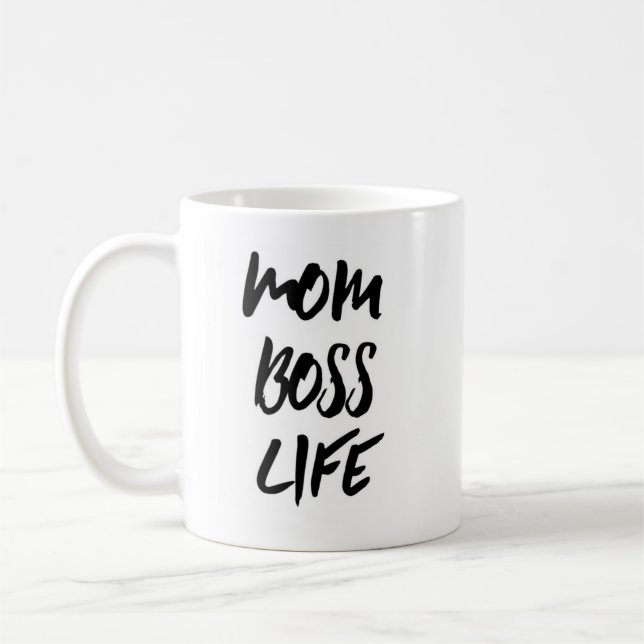 Maman Boss Life Mug (Gauche)