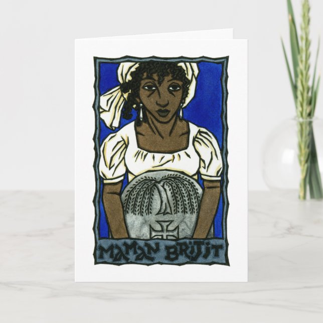 Maman Brijit Greeting Card (Front)