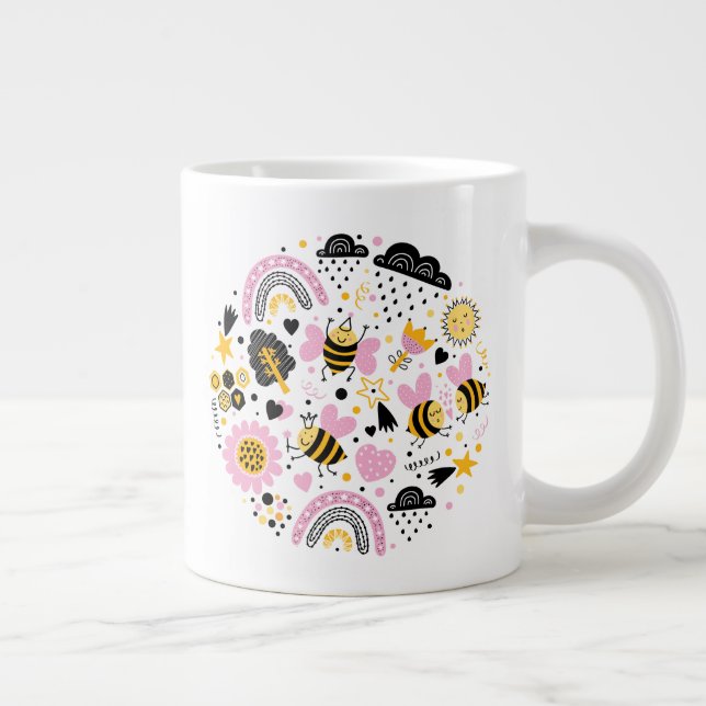 Maman - Cadeau Jumbo Mug (Droite)