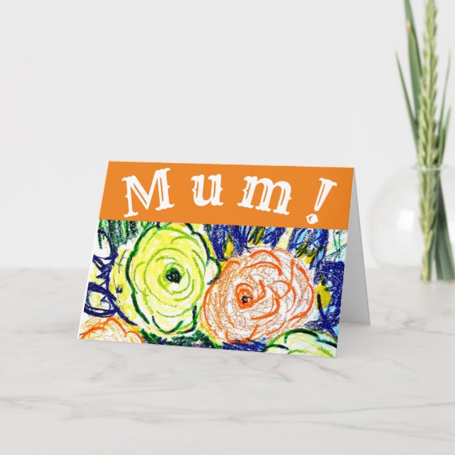 MAMAN ! Carte (Devant)