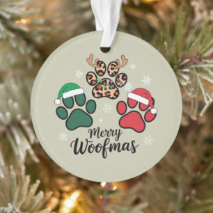 Maman Chien Noël Joyeux Woofmas Amoureux des Chien