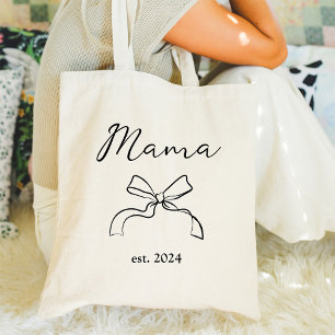 Maman   Coquette Black Bow et Sac fourre-tout de s