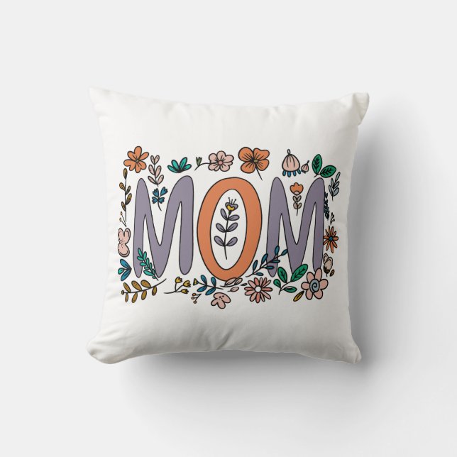 Maman Coussin Floral (Recto)